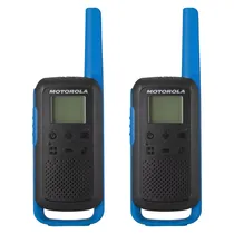 Walk Talk Motorola T-270 20MIL-40KM Bivolt - Preto e Azul