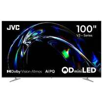TV JVC 100" LED Smart 100KM958 Qdmini 4K Atmos 2.1