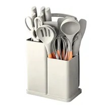 Kit de Utensilios de Cocina 19 Piezas Blanco