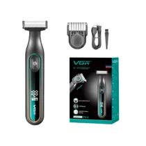 Aparador de Pelo VGR V-360 Preto/Verde 083606*