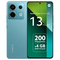 Smartphone Xiaomi Redmi Note 13 Pro 5G 512GB 12GB Ram DS - Ocean Teal Global