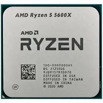 Cpu OEM AMD AM4 Ryzen R5 5600X 4.6GHZ s/CX s/fan Sem Garantia