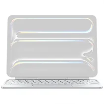 Teclado Apple Magic Keyboard A2975 MWR03LL para iPad Pro de 11" (M5) - Branco (Inglês)