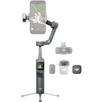 Gimbal Dji Osmo Mobile 8P Creator Combo - Wi-Fi/Bluetooth - Cinza