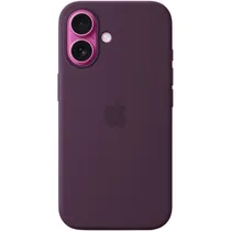 Capa Protetora Apple Leather Case Magsafe - para iPhone 16 - Couro - Roxo