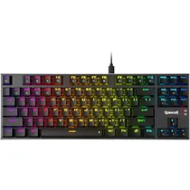 Teclado Gamer Redragon TKL 80% (TKL) RGB Sem Fio (K660) - Black (Inglês)