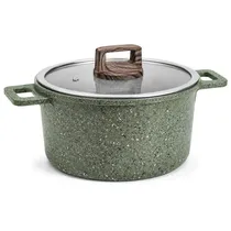 Panela MGC Revestimento de Granito Verde 5,5 L 20 CM