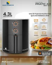 Freidora Electrica Electrobras Pratic EBAF-37 3.7L/1400W 110V