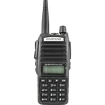 Rádio Comunicador Baofeng UV-82 Dual Band 5W - Preto