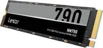 SSD 1TB M.2 Nvme Lexar NM790 Nvme PCI-Exp GEN4X4 7400-6500MB/s LNM790X001T-RNNNG