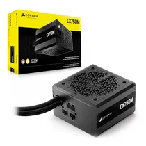 Fonte Corsair CP-9020311-Na ATX 750W Cybenetics Bronze PFC Ativo Bivolt - Preto