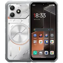 Celular Blackview Fort 100 NFC Dual Sim de 128GB/8GB Ram de 6.56" 16/13MP - Lunar White
