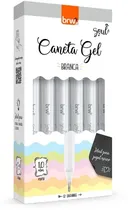 BRW CA0042 Boligrafo Gel Blanco 1.0MM