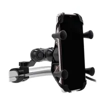 Suporte de Celular para Moto ABS007 Preto
