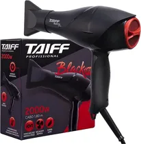 Secador Taiff Black Ion 2000W Black/Red 220V