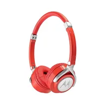 Fone Motorola Pulse 2 com Fio Vermelho