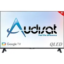 TV Smart Qled Audisat AD-75Q 75" 4K Uhd Google TV