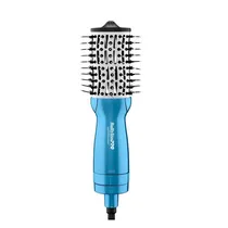 Escova Secador Babylisspro Hot Air Styling Brush Nano Titanium Azul 220V
