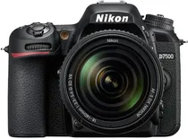 Câmera Digital Nikon D7500 Kit 18-140MM VR - Black