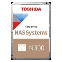 HD Toshiba N300 Nas 18TB 3.5" SATA 3 7200RPM - HDWG81JXZSTA
