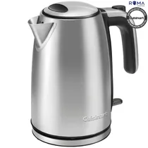 Chaleira Elétrica Sem Fio Cuisinart CPK-1723BRFP Inox 1,7L 110V - Cinza