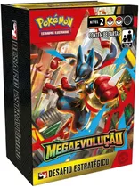 Cartas Pokémon Megaevolução Desafio Estratégico - 10-10049-107 (88 Cartas)