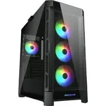 Gabinete Mtek Gamer Mid Tower RGB Canaleira - Black
