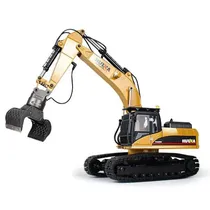 Escavadeira Huina 1/16 com Esteira 2IN1 Bulldozer 11CH 1531