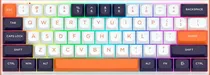 Teclado com Fio Gaming Redragon Fidd K683WBO-RGB-M (Inglês)