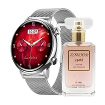 Smartwatch Gtide Kit Power Silver+Perfume