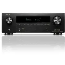 Receiver Denon AVR-X1800H 7.2 Canais 80W 8K Dolby Atmos Bluetooth Alexa Wi-Fi 110V