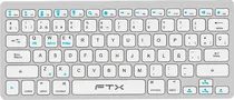 Teclado Sem Fio FTX FTXB1000 - Prata (Português)