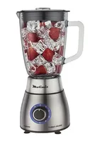 Molimix Licuadora MLV1200 1.8L 1200W/5VEL 220V 50/60HZ Jarra Vidrio Gris
