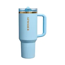 Vaso Térmico Stanley X Messi Quencher Protour Tumbler 1.18L Azul Eléctrico