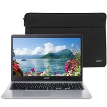 Notebook Acer Chromebook 315 CB315-4H-C7A1 15.6" Intel Celeron N4500 4GB Ram/ 64GB Emmc - Pure Silver