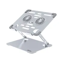 Soporte de Metal Con Cooler Kolke KVS-768 para Notebook 17,3"