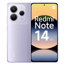 Smartphone Xiaomi Redmi Note 14 5G Global 256GB 8GB Ram Dual Sim Tela 6.67" - Roxo (Caixa Slim)