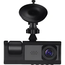 Câmera para Carro Satellite A-DVR006 com Tela - Preto