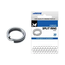 Split Ring Marine Nickel Nº6 30 Pieza