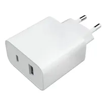 Carregador Xiaomi AD332EU - USB/Tipo-C 33W Branco