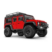 Carro Traxxas 1/10 TRX-4 Land Rover Defender Crawler Red 820564