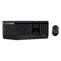 Tec/Mouse Logitech MK345 Espanhol Preto Wireless 920-007820