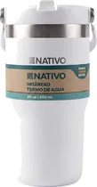 Termo Nativo Mitareko p/ Agua - 590ML - Blanco