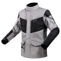 Jaqueta Masculina Tipo Parka para Motociclista LS2 Metropolis Grey
