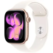 Apple Watch Series 11 46MM GPS MEV74LW/A Aluminum Rose Gold/Sport Band Light Blush M/L (49603)