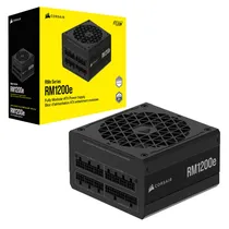Fonte Corsair RM1200E CP-9020258-BR ATX 1200W 80 Plus Gold Full Modular - Preto