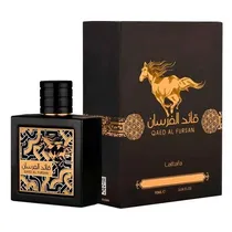 Perfume Lattafa Qaed Al Fursan 90ML Preto