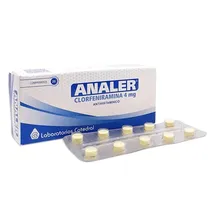 Analer Antihistaminico - 1 Tira - 10U