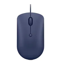 Mouse Lenovo 540 - com Fio - 2400 Dpi - 4 Botões - Azul Abissal
