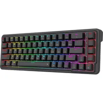 Teclado Gamer Mecânico Redragon Nova K709 65% RGB USB-C Switch Dragon Chant Linear - Black (Inglês)